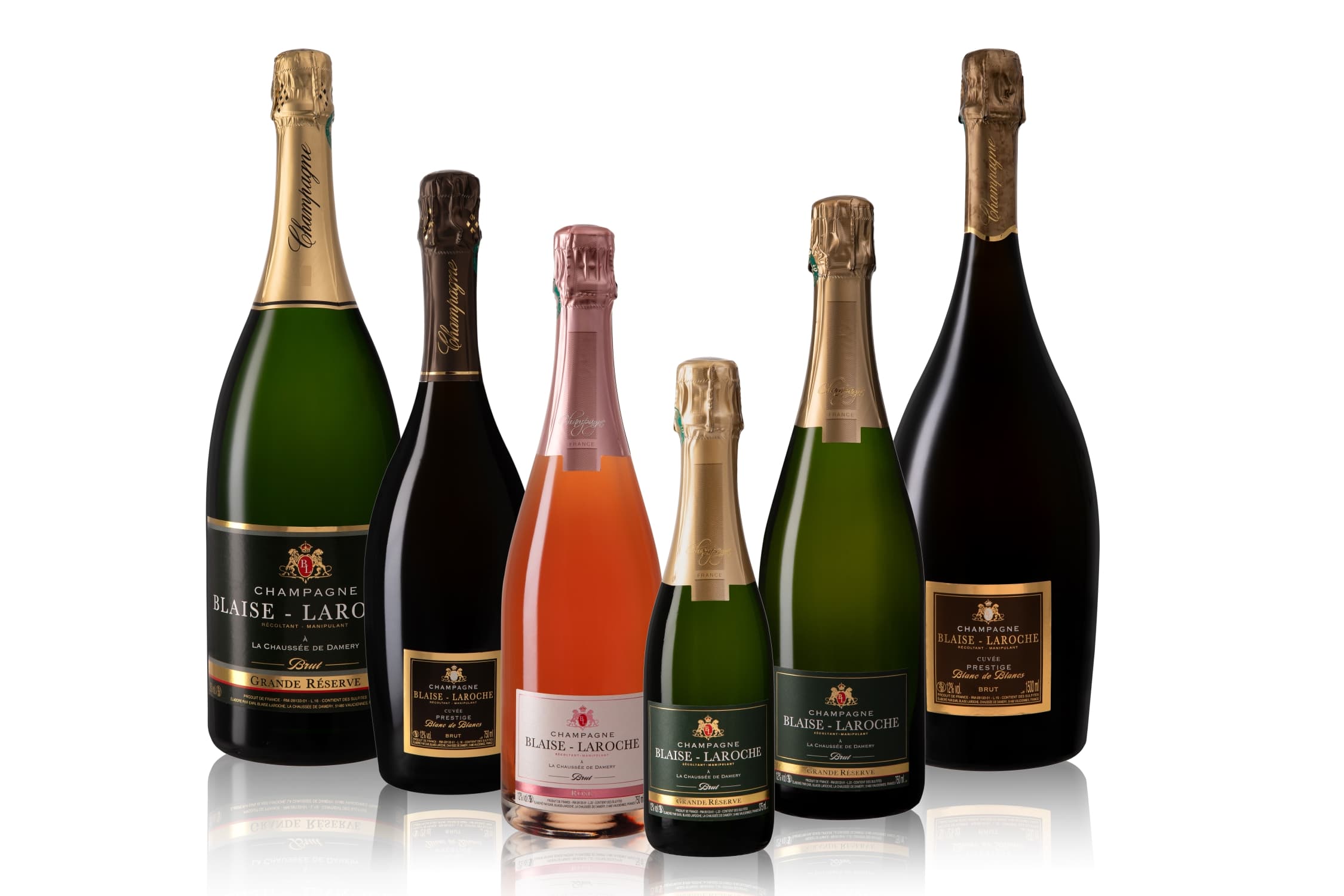 Collection de champagnes Blaise-Laroche
